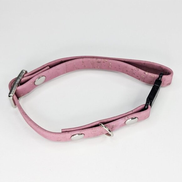 Cork Breakaway Cat Collar in Light Purple - Picture 3 of 4